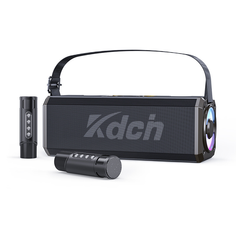 YS228 屋外テレビ携帯電話 KTV セットオーディオ Bluetooth 20 ワットマイクオーディオオールインワンマシンストラップ付き|undefined