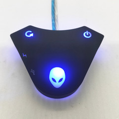 三角ネットカフェコンピュータデスクトップスイッチ