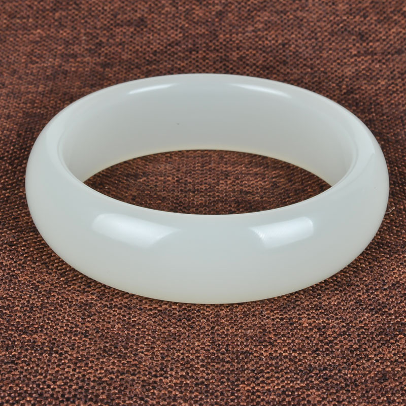 Bracelet white jade
