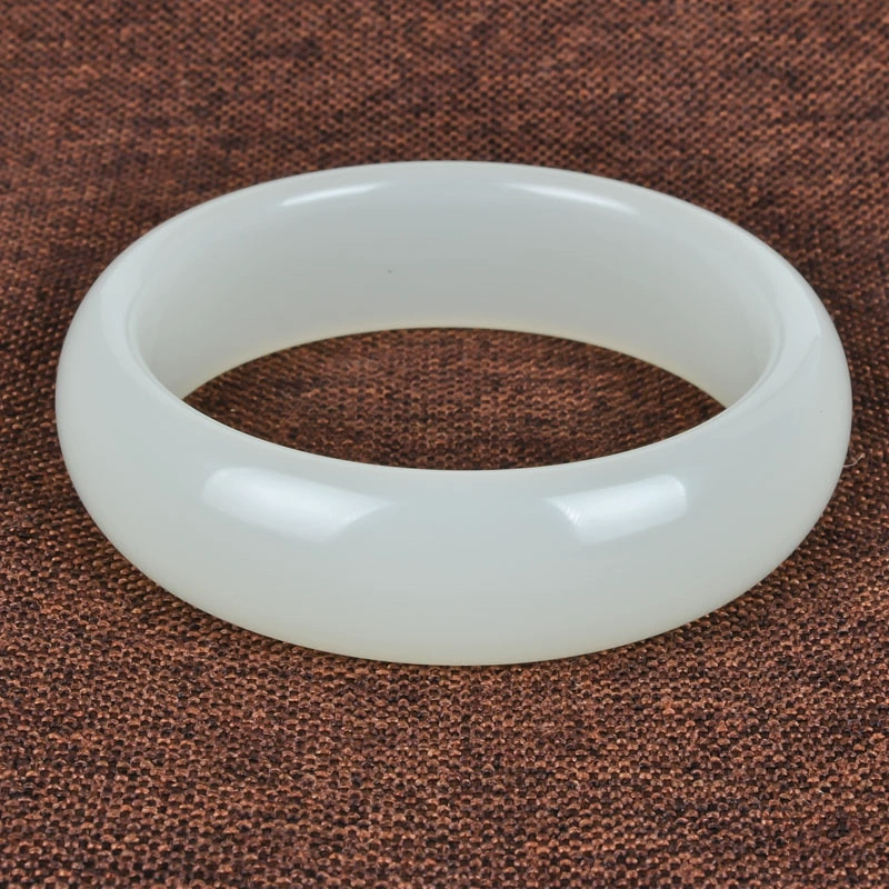 Bracelet white jade