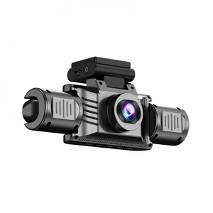 Üç kanallı geniş bucaqlı videoregistrator, parkinq monitorinqi, taksilər üçün.