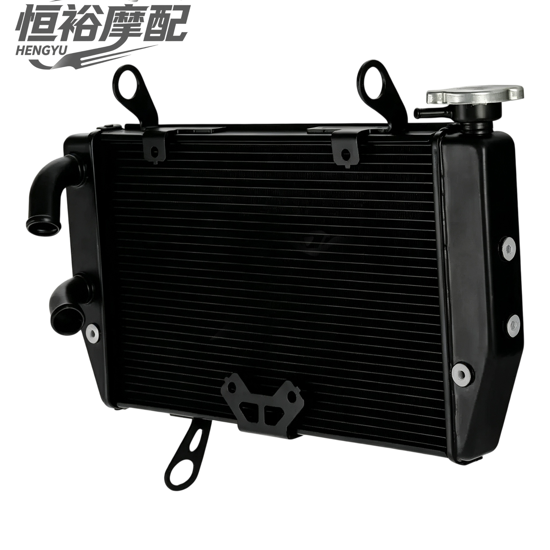 Suitable for Ducati MULTISTRADA 1200, cooling water tank and radiator assembly, model years 2010-2014