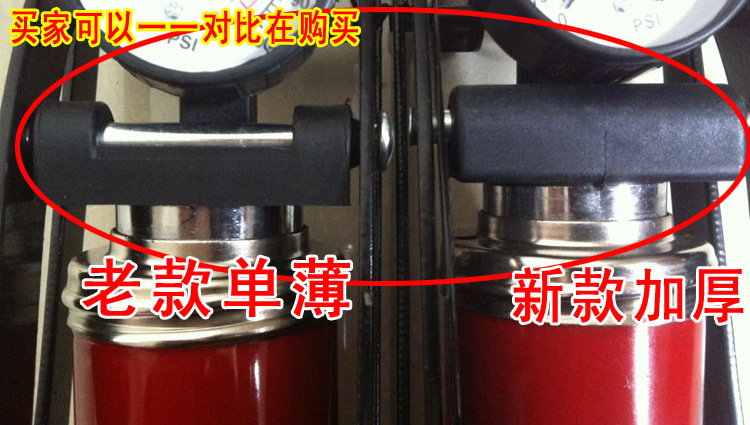 Multifunctional pedal car air pump foot pump high pressure low pressure car bicycle motorcycle basketball