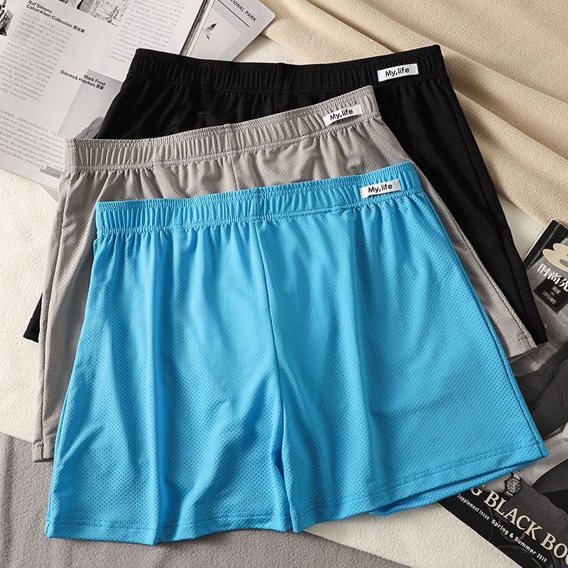 Pantalones interiores de hombre, hielo de alta calidad, pantalones al por mayor, pantalones deportivos de ángulo plano, pantalones interiores de hombre.