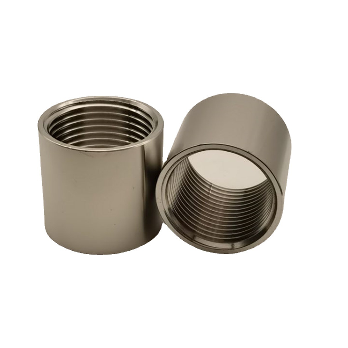 供应精车光面内螺纹管接头socket plain弯头双头