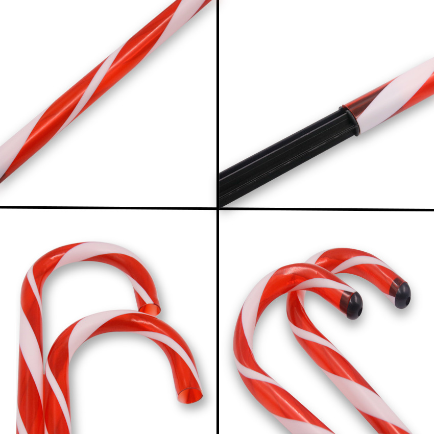 Perfil de extrusión de plástico PVC de dos colores co-extrusión muletas de Navidad árbol de Navidad Decoración Accesorios tierra enchufe Puente de carretera image 6