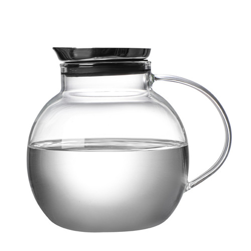 Nordic ins light luxury heat-resistant glass cup cold kettle drinking cup home restaurant water cup set cold kettle