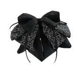 Ткань, хвостик с бантиком, заколка-крабик, аксессуар для волос, заколка для волос, цветочный принт