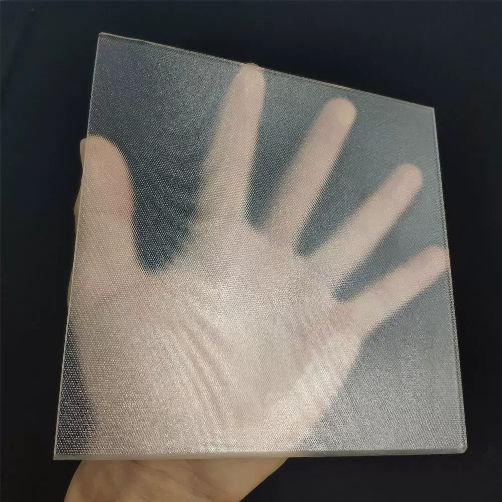 厂家加工 蒙砂艺术玻璃 淋浴房蒙砂玻璃 工艺玻璃深加工