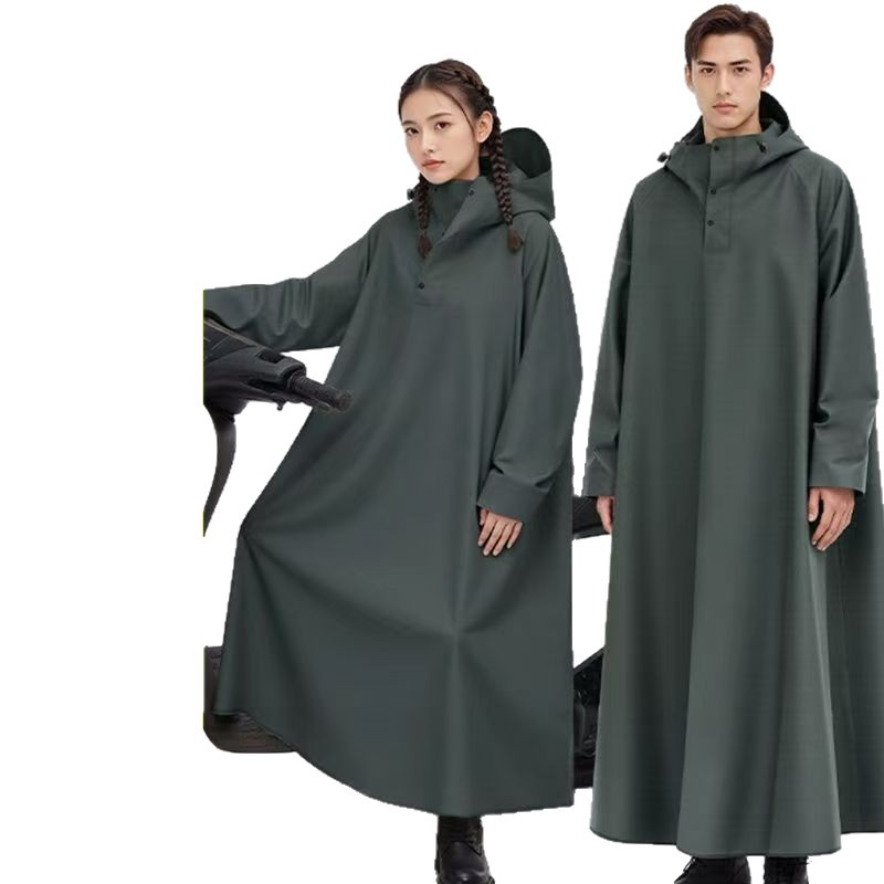 Motocicleta eléctrica impermeable a prueba de tormentas alargada impermeable para hombres adultos montar con una cubierta de pie impermeable para mujeres