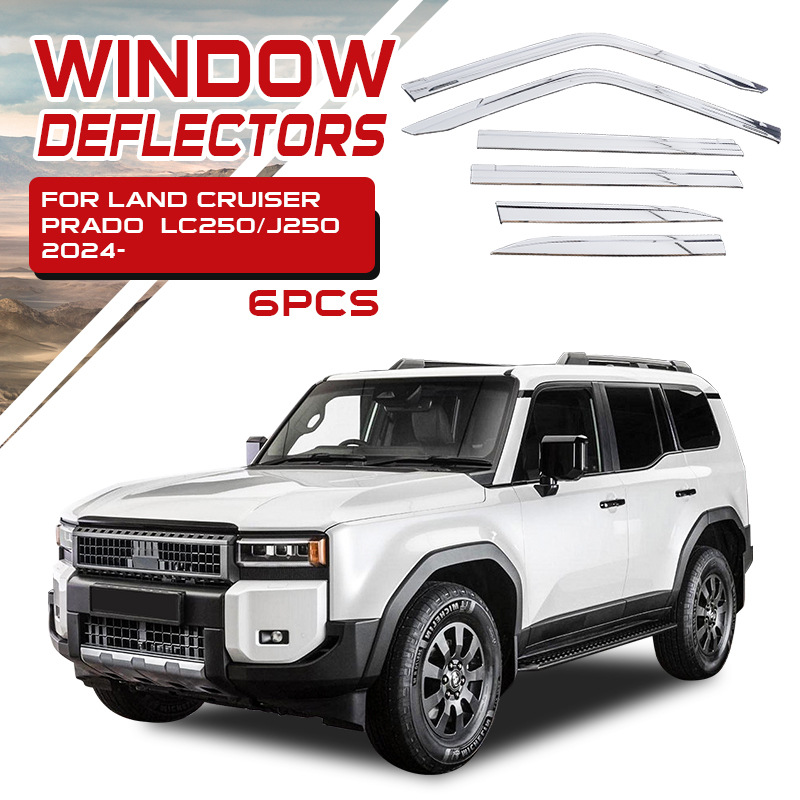 Aplicable a Prado Sands Land Cruiser Prado Lc250 Window Deflectors