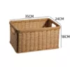 Light brown color 35*24*18CM