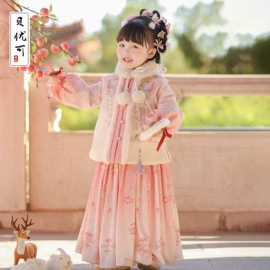 童汉服;童套装;童连衣裙