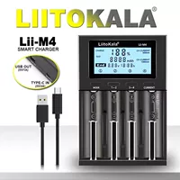 Оптовая продажа LIITOKALA LII-M4 18650 26660 зарядное ремень ёмкость/ЖК-дисплей