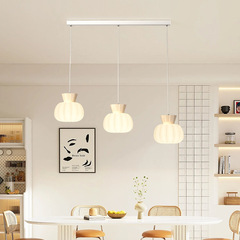 2023 New Restaurant Pendant Lamp Modern Minimalist Cream Style High-end Nordic Creative Dining Table Bar Dining Room Pendant Lamp