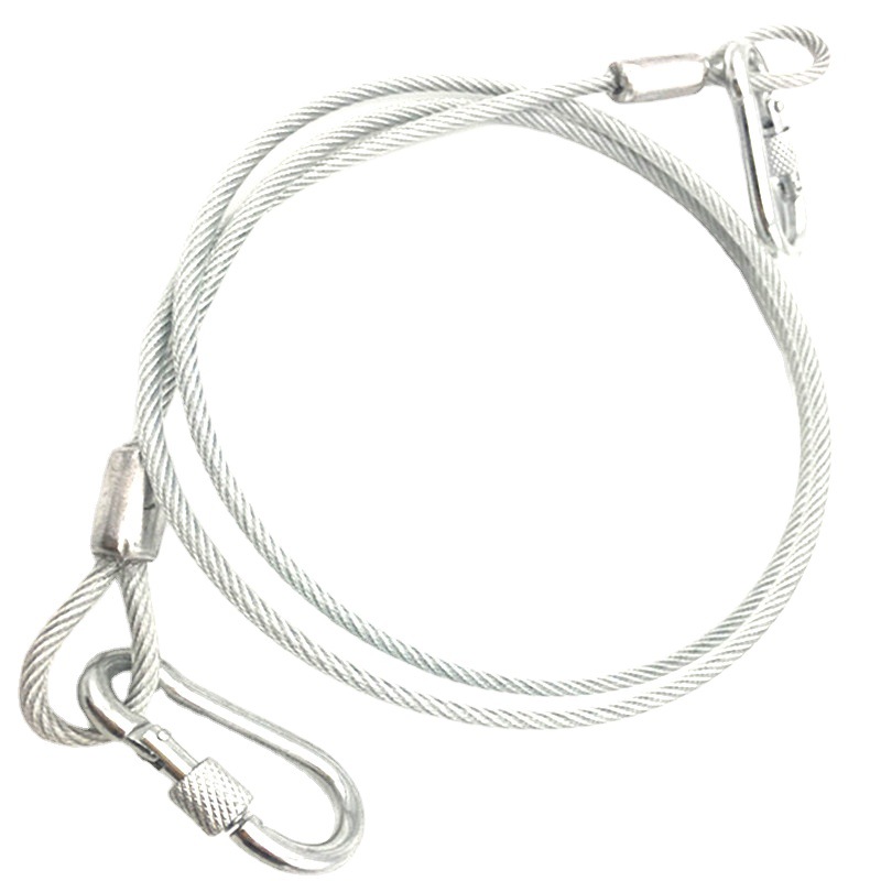 Fabricante de alambre de acero fino y blando elevación de armazones de elevación de alambre de acero anular baranda de protección de invernadero de alambre de acero recubierto de plástico