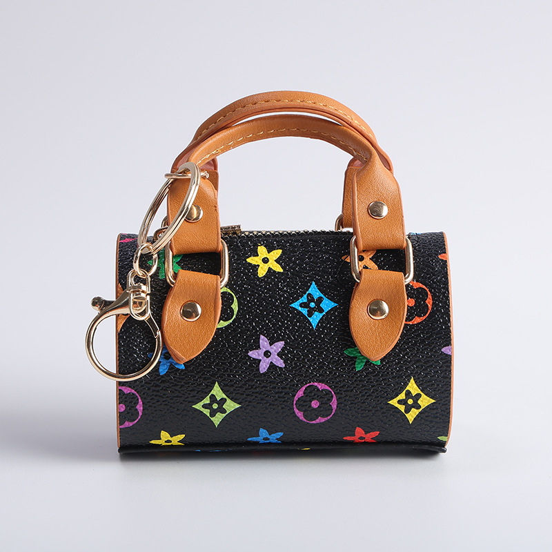 Mini bolso, colgante, bolso de muñeca, bolso de almohada, bolso de auriculares, bolso de identificación, bolso de cambio lindo, colgante universal
