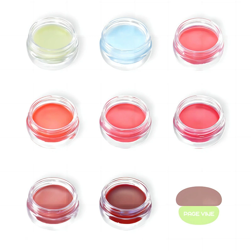Lip Balm Jar, Smooth Moisturizing Lip Gloss with Mirror Effect, 5 g, Multi-Color