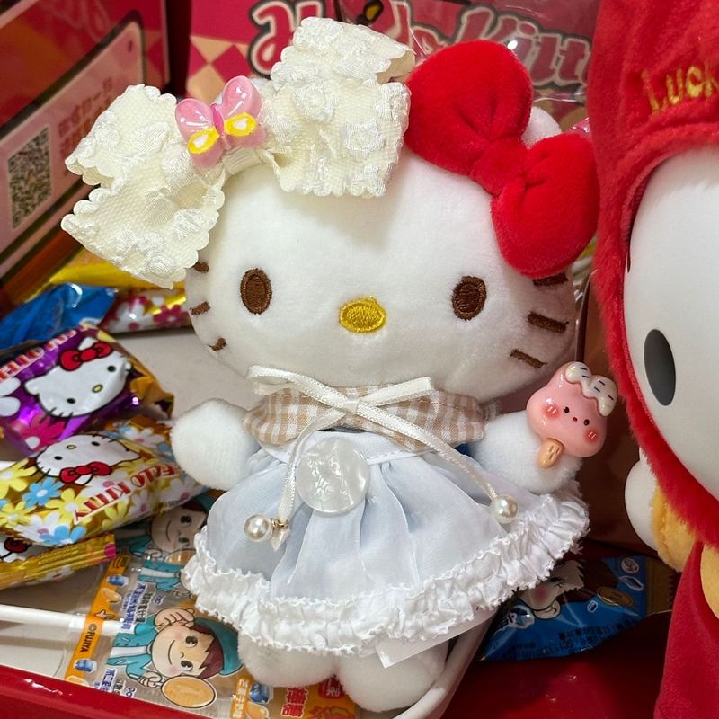 ハローキティバッグペンダントリトルシェフシリーズハローキティ人形ペンダントかわいい漫画人形キーホルダー|undefined