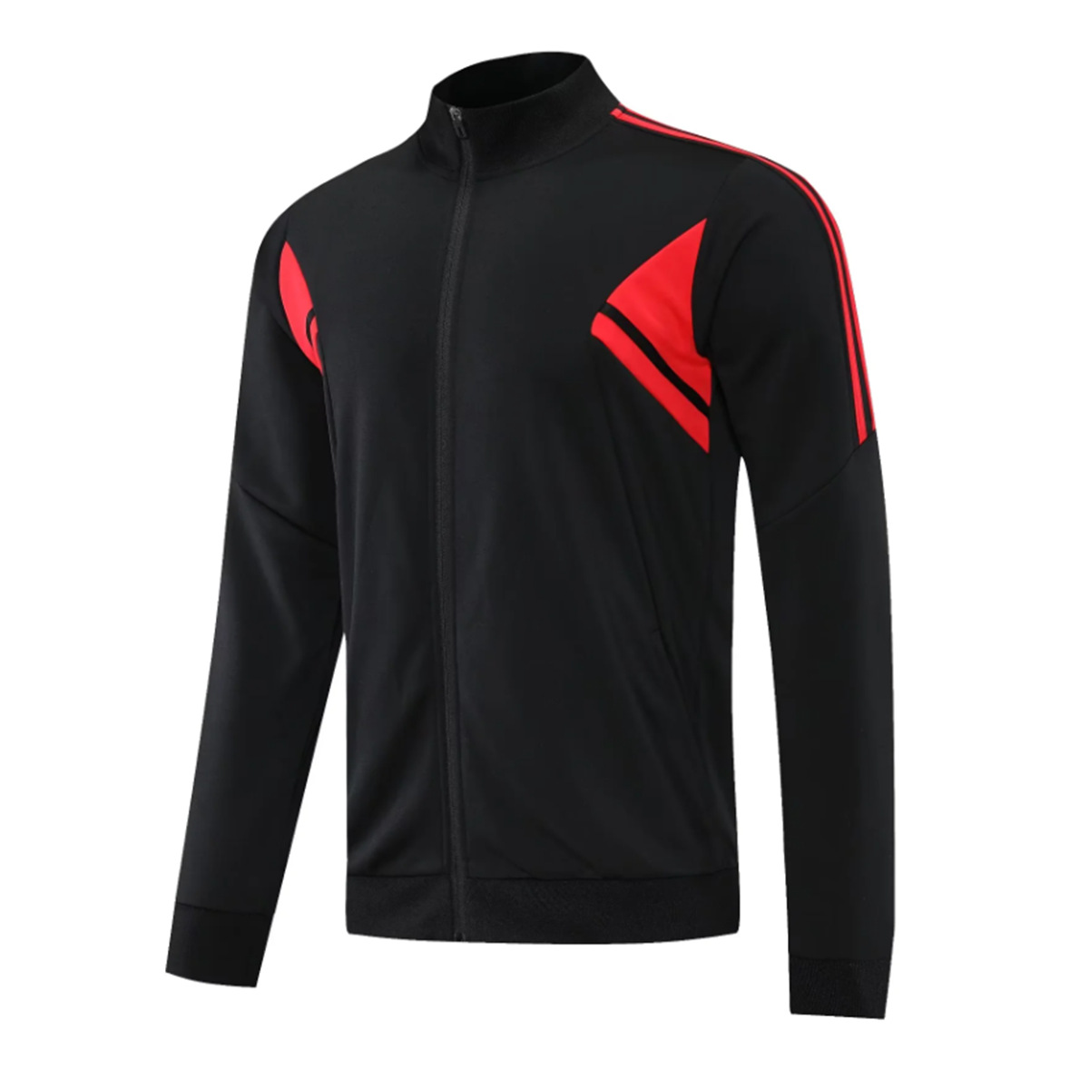 Comercio exterior transfronterizo al por mayor nueva chaqueta de fútbol de manga larga chaqueta de ropa deportiva de otoño y invierno chaqueta fábrica directa