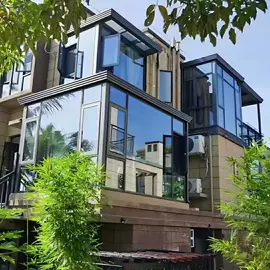 门护栏;阳光房;平开窗