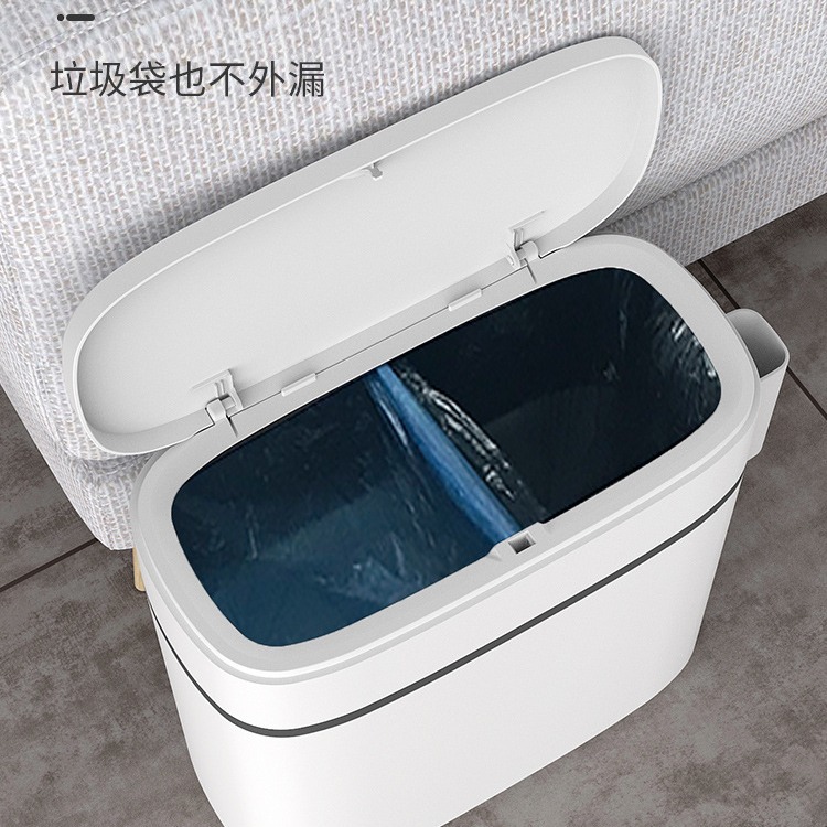 Gran capacidad de la basura de la grieta doméstica cocina de inodoro 2025 nuevo gran inodoro especial sala de estar con cubierta