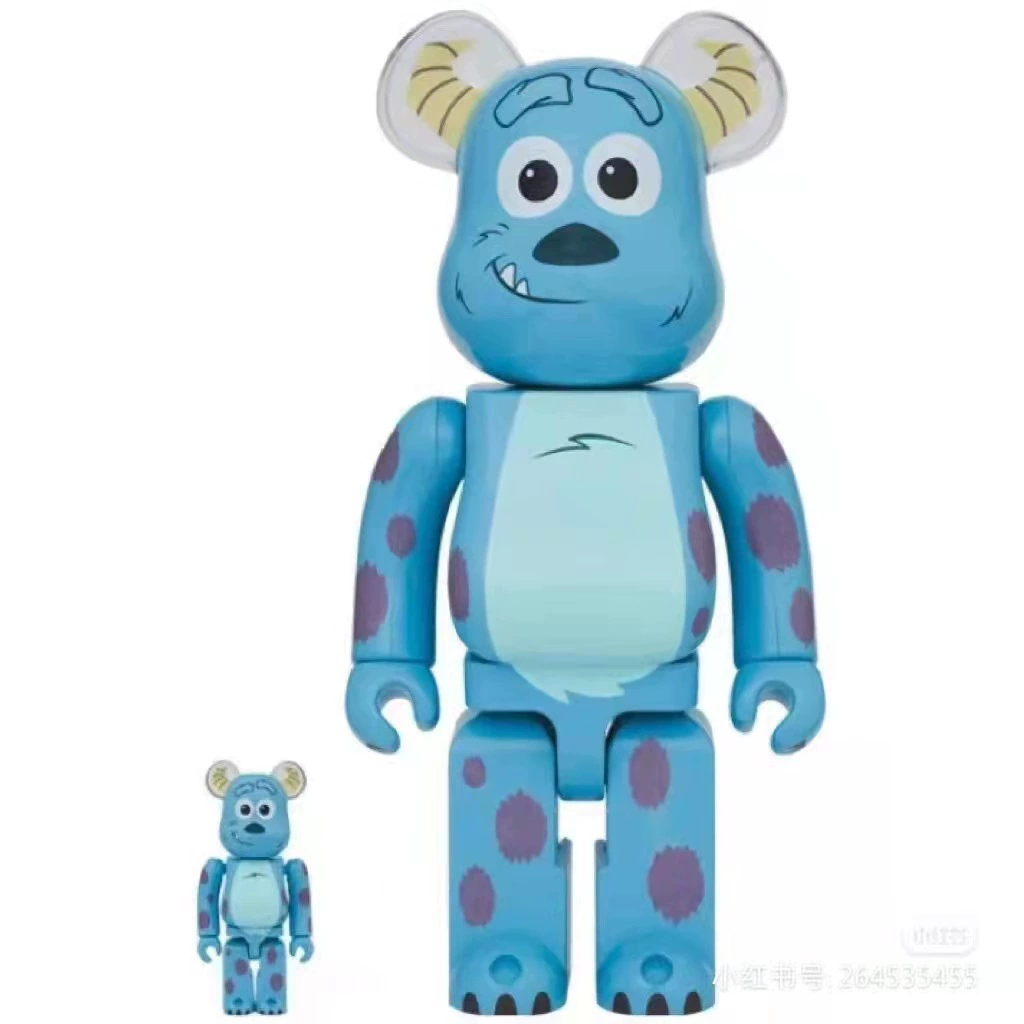 Медвежонок Bearbrick насильственный медведь световая года ведро медведь звезда пустая вода рябь странный набор цветной коробка 400+100 сустав звук