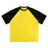 260g Solona Raglan Black Sleeve