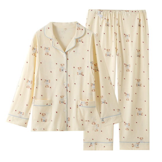 Wholesale Class A monthly clothing cardigan long sleeve cotton lactating pregnant women postpartum nursing spring and autumn late pregnancy feeding suit