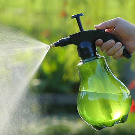 气压式透明经典喷壶浇花喷水壶园艺工具小喷雾器洒水壶浇水壶1.5L