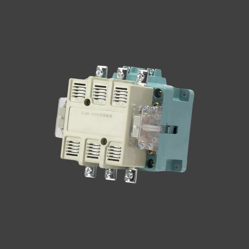 厂家直供通用型交流接触器三极380V线圈CJ20-63银点接触器