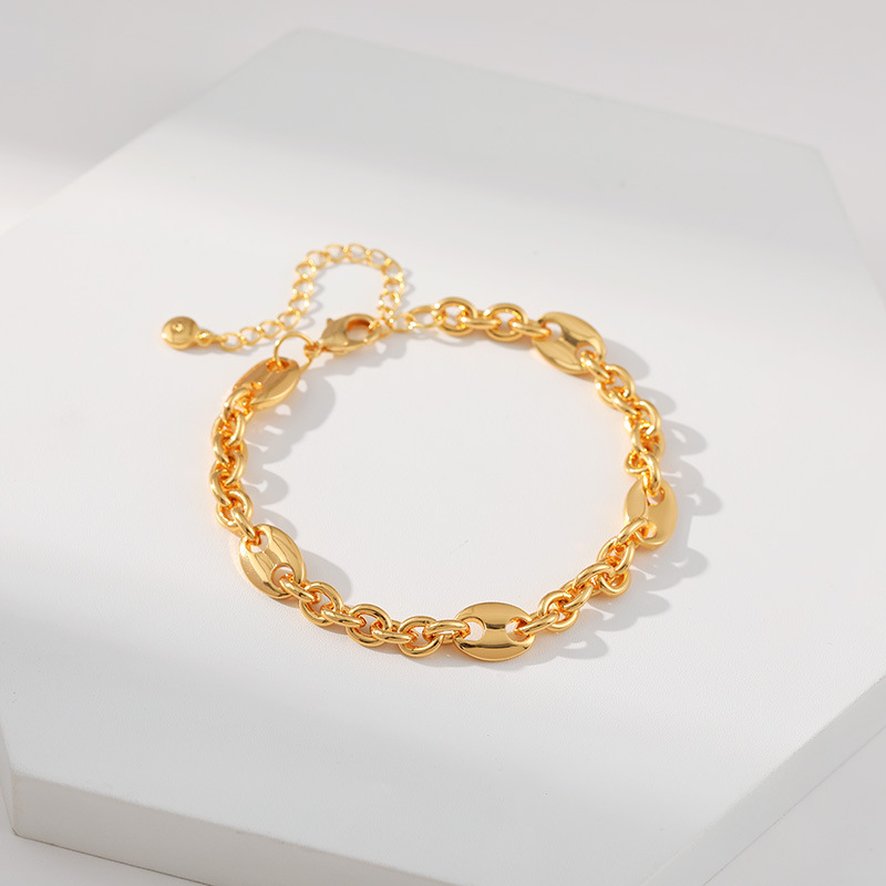 Fashion Geometric Copper Plating Bracelets