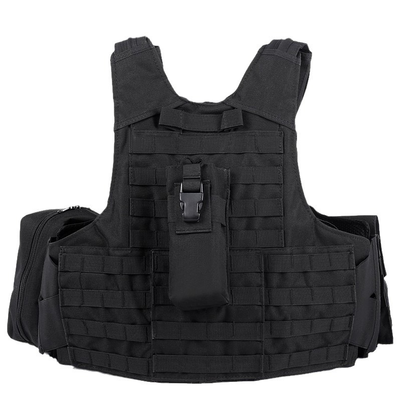 Camuflaje de alambre de acero fantasma chaleco táctico CS equipo de protección de campo módulo anfibio de combate de tropas especiales chaleco de guerra anti-japonesa