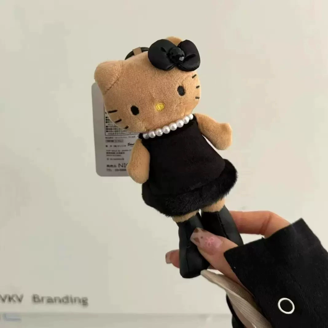 Sanrio, мультяшная кукла из жемчуга, сумка, кулон