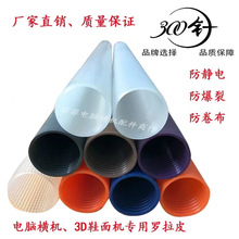 电脑横机配件罗拉皮防静电防卷布加厚纹路紫色款12针织针