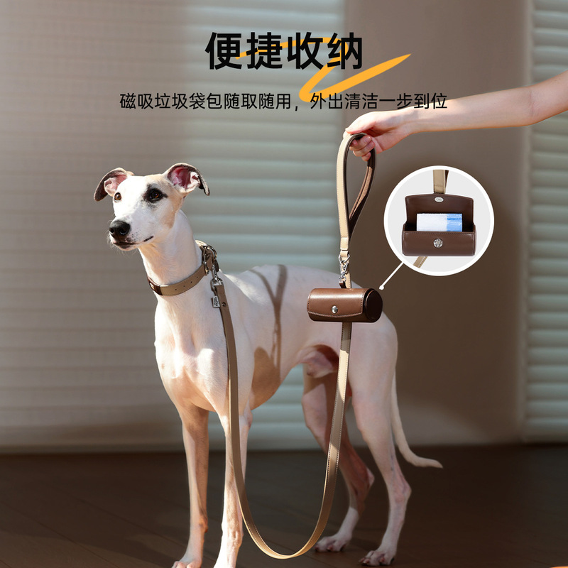 wakytu英国狗狗颈圈脖圈项圈小狗中大型犬宠物用品泰迪牵引防爆冲|undefined