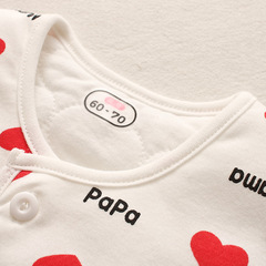 Baby Vests Autumn and Winter Loving Fleece Vests for Boys and Girls, Stomach Protection, Thick Small Jackets, Outerwear Vests