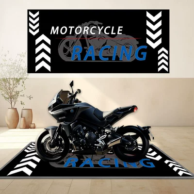 protection mat, cross-border hot-selling product | Avtomobil döşəmə paspasları - motorcycle-display-mat-7-60200cmcrystal-velvet-with-anti-slip-plastic-dots