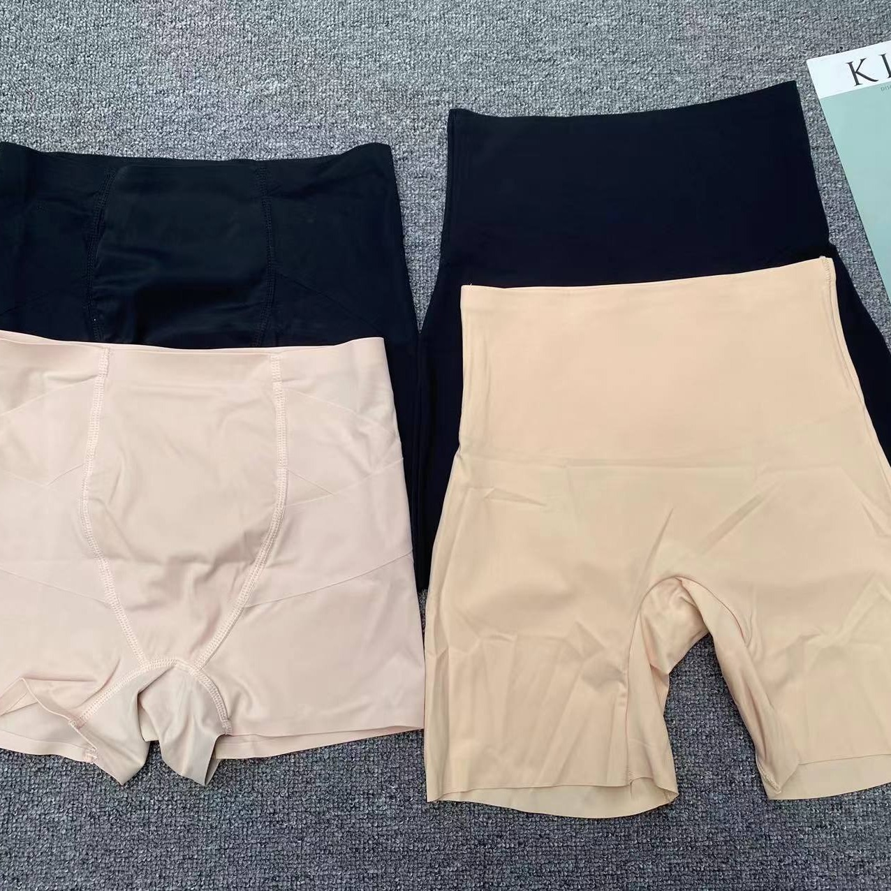 Varios calzoncillos Boxer individuales exteriores pantalones de seguridad anti-exposición de verano polainas finas pantalones de seguridad Boxer de cintura baja para mujeres