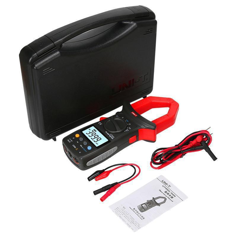 优利德UT205/UT206 数字钳形万用表测温电流万能表自动量程电流表