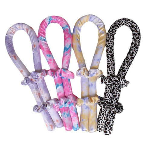 Manufacturer Wholesale Amazon Lazy Sleep Curling Iron Sponge Heat-Free Rubber Curler Wavy Curl Set