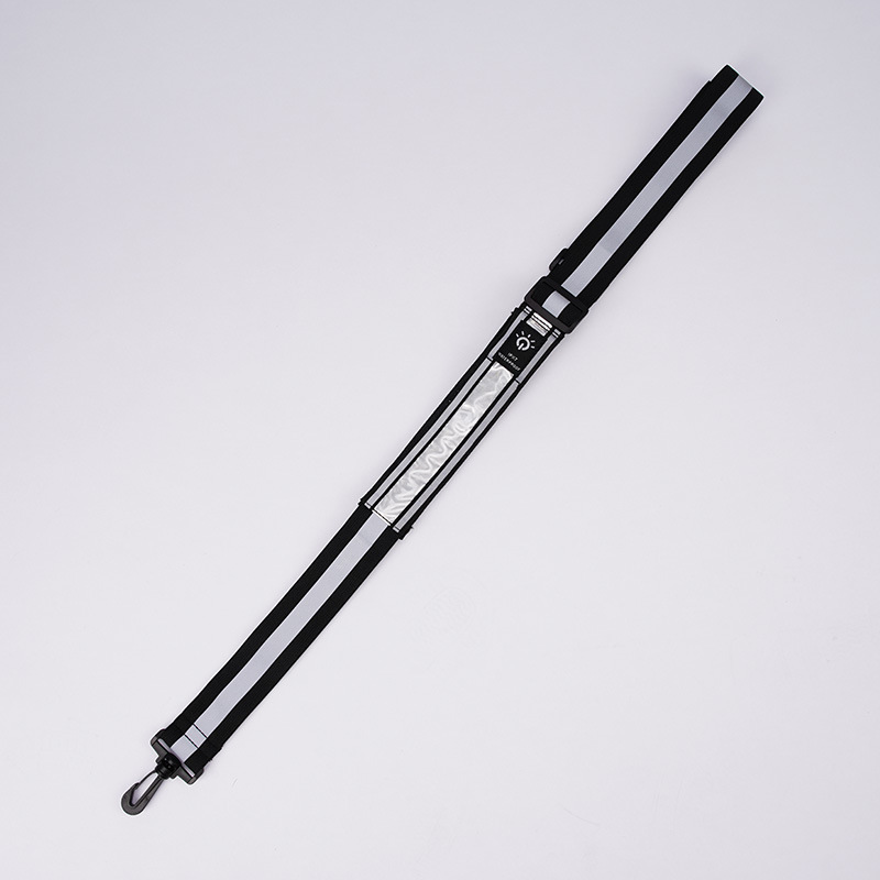 Negro * cuero altamente reflectante * chaleco reflectante * talla única