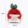 Tomato cartoon thin font P card