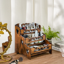 东南亚特色 泰国进口 实木木雕刻书架 家居会所创意工艺品