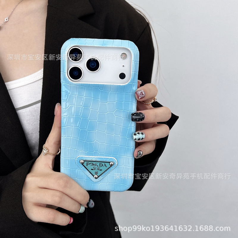 高级感扎染潮牌保护套适用iPhone17ProMax轻奢欧美风苹果16手机壳|undefined