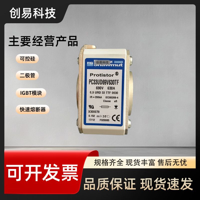PC33UD69V500A G300248全新法国法雷罗兰熔断器