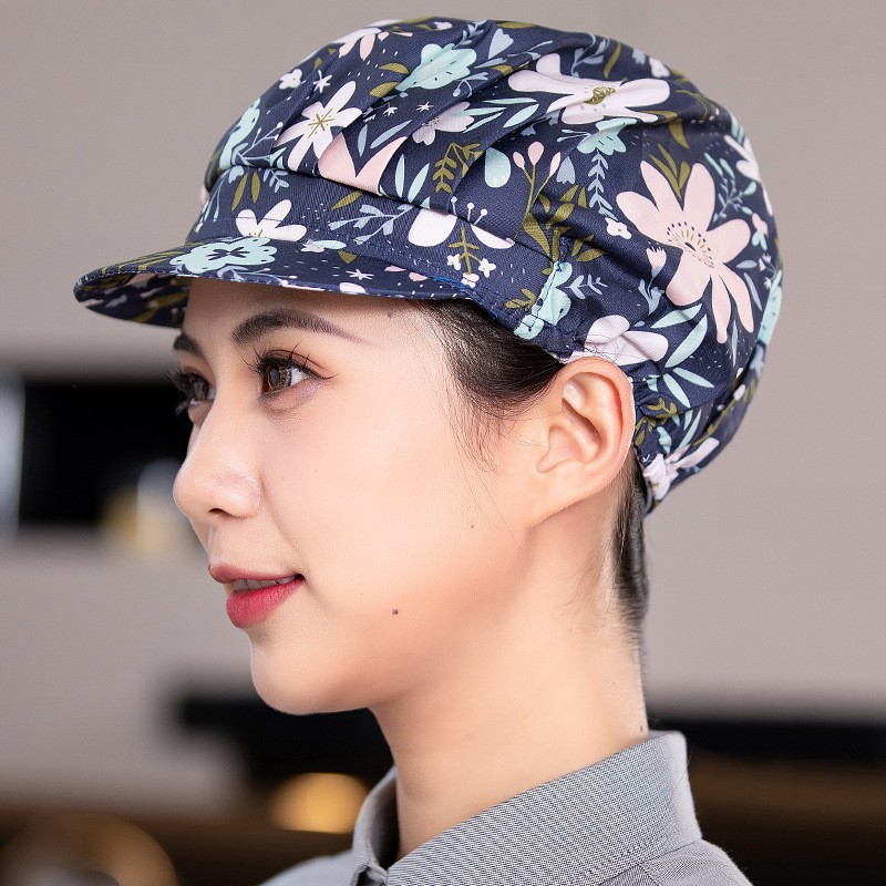 Comedor Comedor Cooker Sombrero de malla especial para cocina trasera femenina Fábrica de alimentos transpirable Taller de trabajo Sombrero de fábrica al por mayor