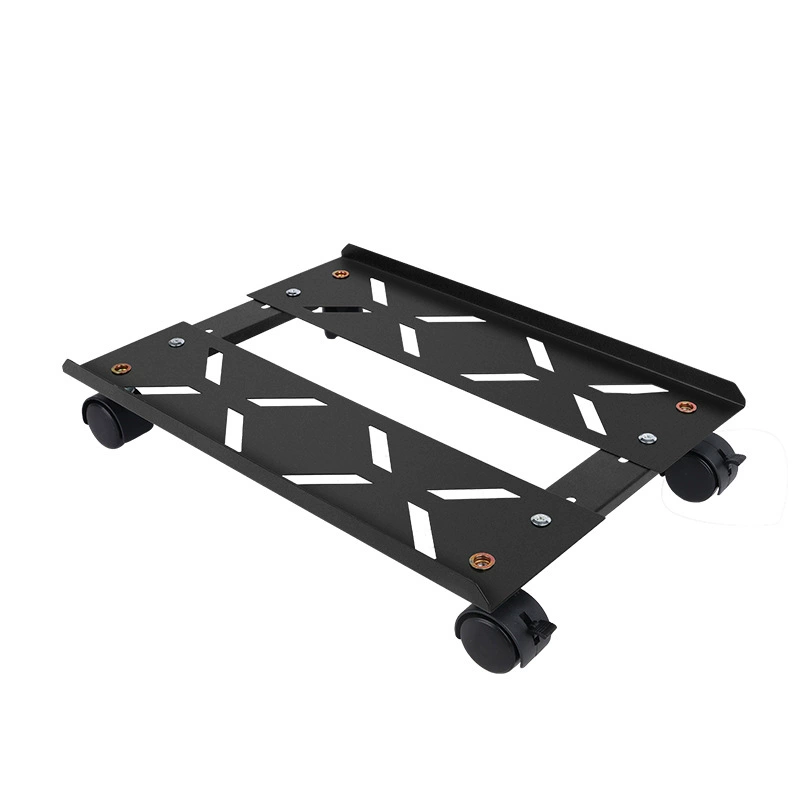 Computer hosting bracket bracket bracket can mobilizer base with pulley setting rack household office desktop tray
