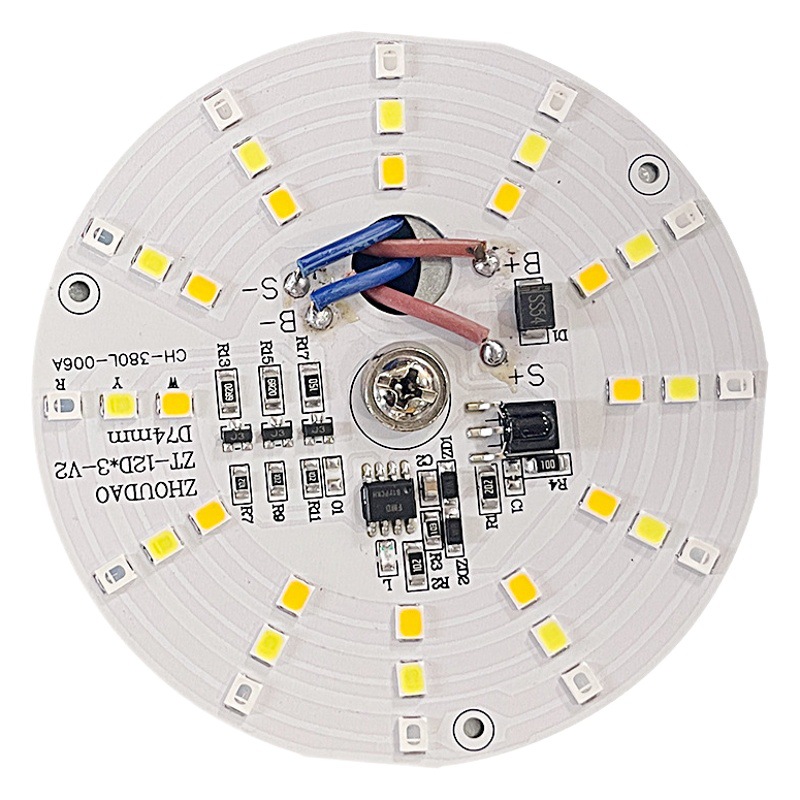 Batería de litio de repuesto para lámpara de columna, fuente de luz de 3.7v, accesorios para lámpara de poste, material de cobre, para patio solar