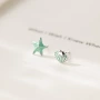 系列m07141海螺海星耳钉